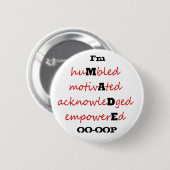 私はなされます 缶バッジ (正面&裏面)