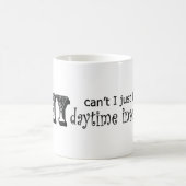 私はなぜちょうど昼間の不眠症を有してはいけませんか。 コーヒーマグカップ (中央)