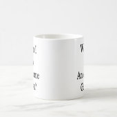 私はなぜ非常に素晴らしいギタリストですか。 コーヒーマグカップ (中央)