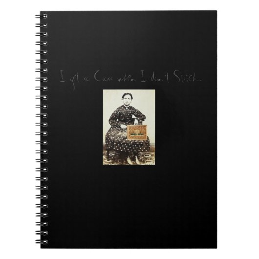 "私はなりますとても十字に"。 Notforgottenの農場からのノート ノートブック (正面)