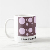 私はなることのこのおいしい周期を愛します! コーヒーマグカップ (左)