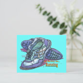 私はになる走- Sneakers ポストカード (スタンド正面)