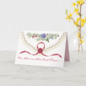 "私はのお母さん"の母の日カード愛します カード (黄色い花)