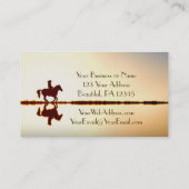 私はのためのジェレミアの29:11私が持っている計画、馬を知っています 名刺 (裏面)