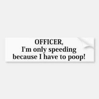 私はのでだけ促進しています バンパーステッカー