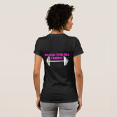 私はのようにbadassを訓練します tシャツ (裏面フル)