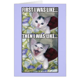 私はのよう…最初にでした