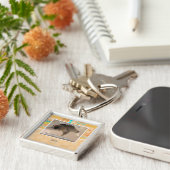 私はのソファ愛します キーホルダー (側面)