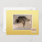 私はのソファ愛します ポストカード (正面/裏面)