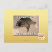 私はのソファ愛します ポストカード (正面)