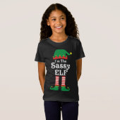 私はの小妖精や小人ランニングマラソンの醜いクリスマス Tシャツ (正面フル)