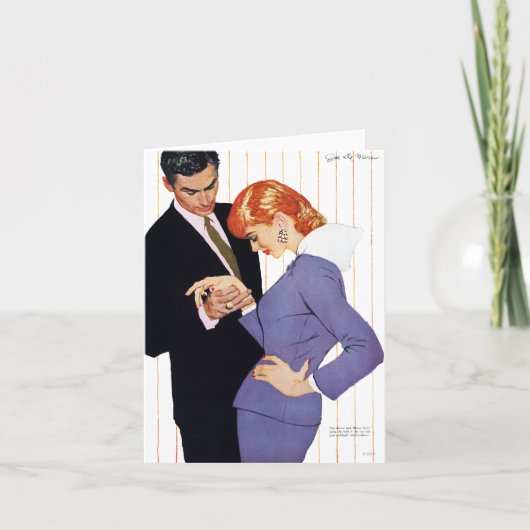 私はのGirlママ愛します カード (正面)