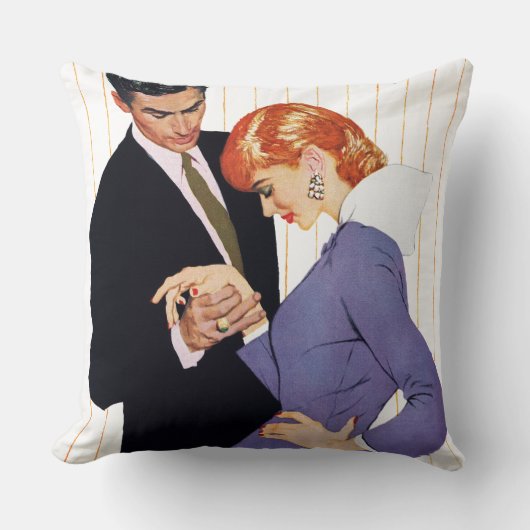 私はのGirlママ愛します クッション (正面)