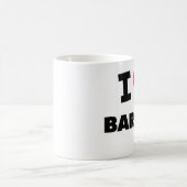 私ははしけを愛します コーヒーマグカップ (中央)