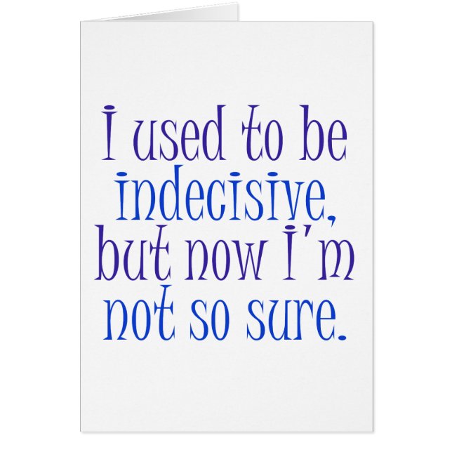 私ははっきりしないのが常でありました。 (正面)