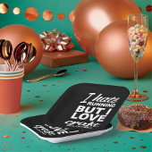 私ははランニング嫌いだが、クラフトビールは大好き ペーパープレート