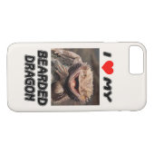 私はひげ竜が大好き-自分の写真を追加 Case-Mate iPhoneケース (裏面(横))