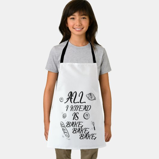 私はひざまずいているのは、焼く、焼く、焼く、 エプロン (インサイチュ)