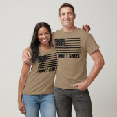 私はひざまづかない 米国旗 国家 統一 スポーツ Tシャツ (ユニセックス)