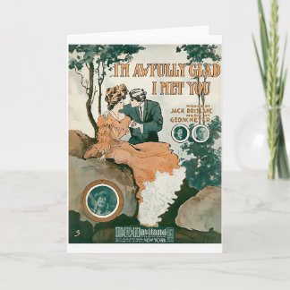 私はひどい嬉しいです私会いました カード