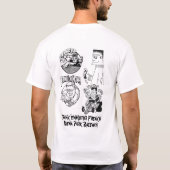 私はひどく神経質になりました! 、Frank'enMotorモンスターのマッシュ、土曜日… Tシャツ (裏面)