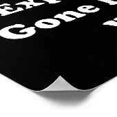 私はひどく間違った科学実験ではありません ポスター (角)