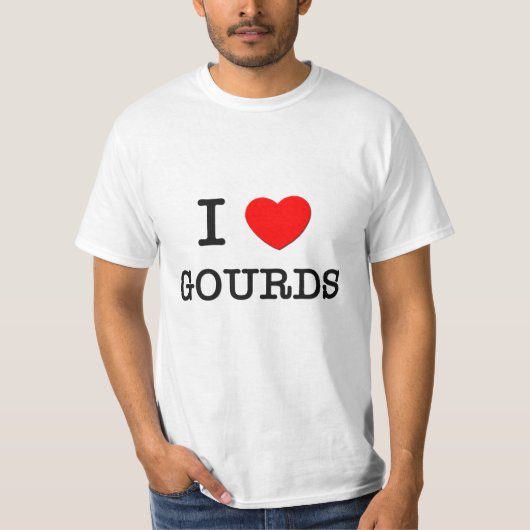 私はひょうたんを愛します Tシャツ (正面)
