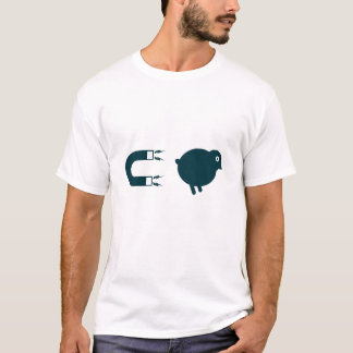 私はひよこの磁石です! Tシャツ