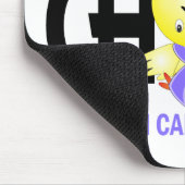 私はひよこの胃癌の生存者のように戦いました マウスパッド (コーナー)