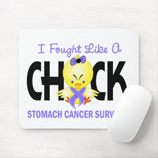 私はひよこの胃癌の生存者のように戦いました マウスパッド (マウス)