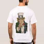 私はほしいと思います Tシャツ (裏面)