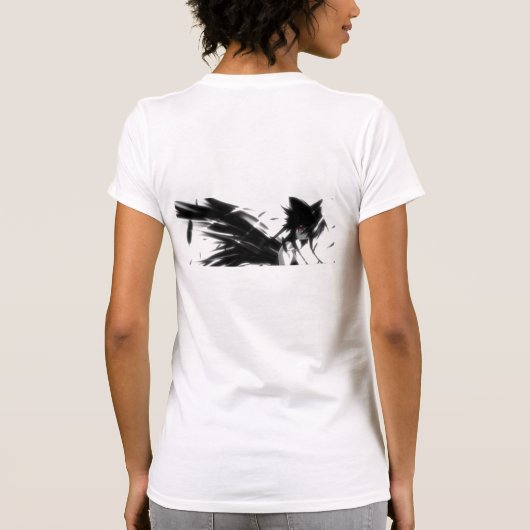 私はほしいと思うものがからの私を保護して下さい Tシャツ (裏面)