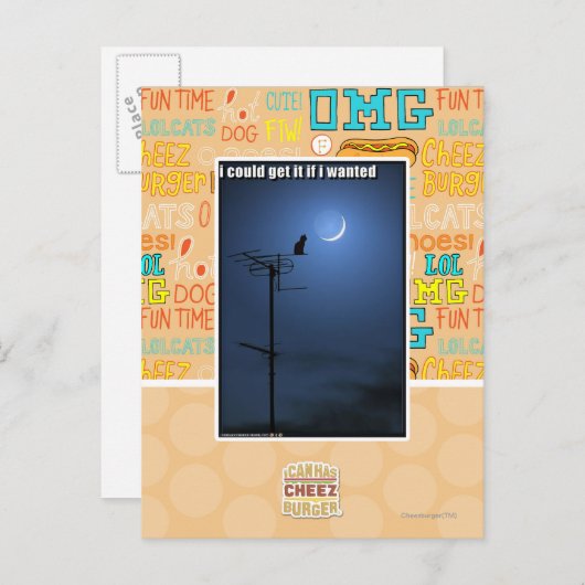 私はほしかったらそれを得てもよい ポストカード (正面/裏面)