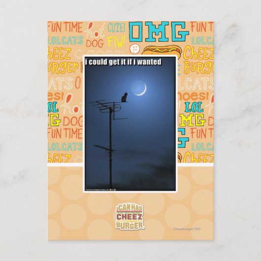 私はほしかったらそれを得てもよい ポストカード (正面)