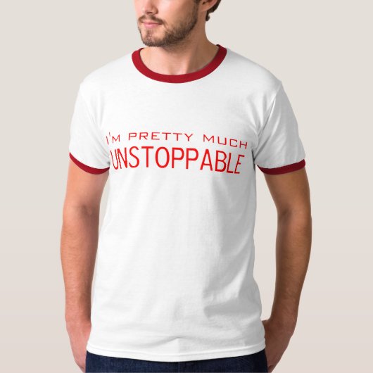 私はほとんどあります Tシャツ (正面)