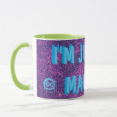 私はまさに魔法だ マグカップ (左)