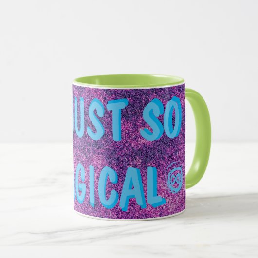 私はまさに魔法だ マグカップ (正面右)