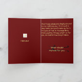 「私はまだあなたのカードが大好き」 カード (内部)