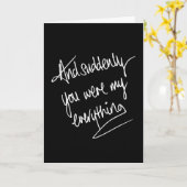 私はまだあなたの誕生日を作り最高のたい カード (黄色い花)