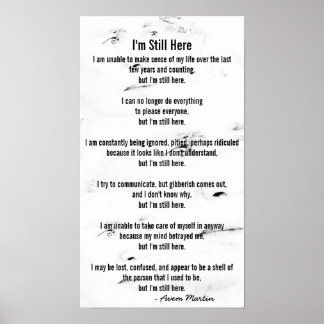 私はまだここにいる ポスター