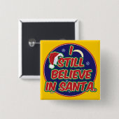 私はまだサンタで信じます 缶バッジ (正面&裏面)
