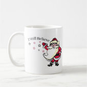 私はまだサン信じタにいる コーヒーマグカップ (左)