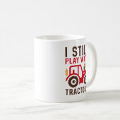 私はまだトラクタ遊ーを持っている コーヒーマグカップ (正面右)