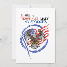 私はまだトランプの女の子は謝らない 招待状