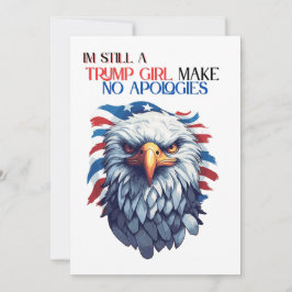 私はまだトランプの女の子は謝らない 招待状