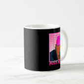 私はまだドナルドトランプ2024電話を保持ピンク1 コーヒーマグカップ (正面右)