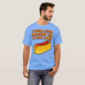 私はまだホットドッグのケチャップが好きです Tシャツ (正面フル)