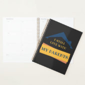 私はまだ両親と大人の引用文で暮らしていおもしろいる プランナー手帳 (ディスプレー)