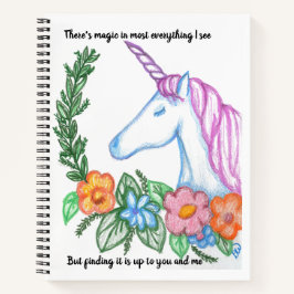 私はまだ信じ魔法 ノートブック