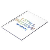 私はまだ信じ ノートブック (左側)